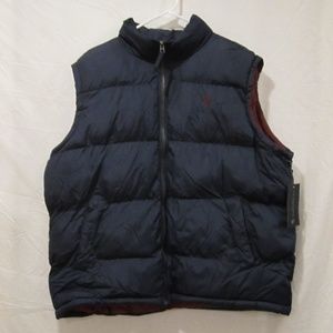 U.S. POLO ASSN. MEN'S FULL ZIP PUFFER VEST